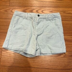 Patagonia Women's stand up cord shorts Light Blue